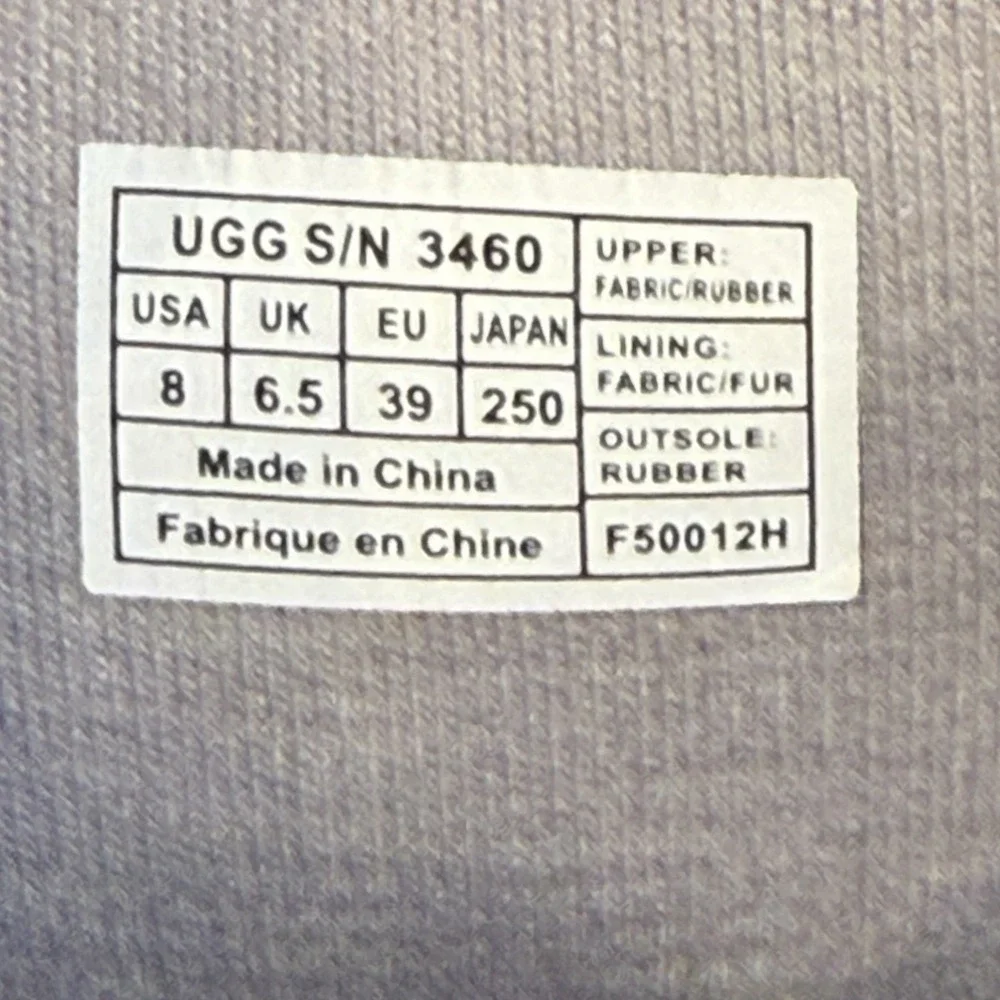 UGG AUSTRALIA 3460 Women's US 8‎ Sabene Blue Rubber Boots